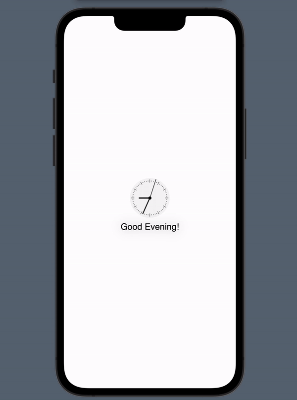 SwiftUI Watch(Analog)
